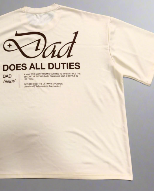 "Dad" Oversized Men's T-Shirt PREORDER