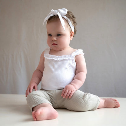 Beige Muslin Pant - imonlylittle