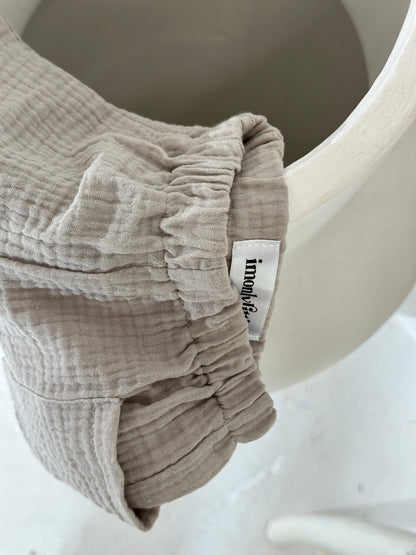 Beige Muslin Pant - imonlylittle