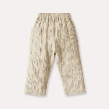 Beige Muslin Pant - imonlylittle