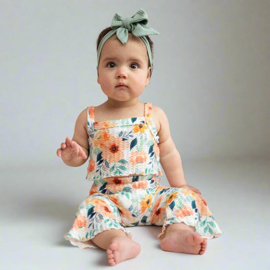 Floral 2 piece set - imonlylittle