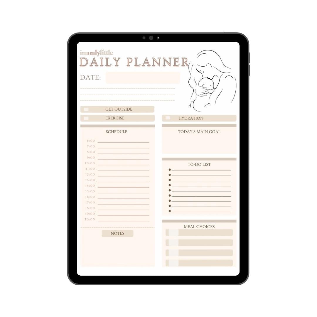 FREE Daily Planner - imonlylittle