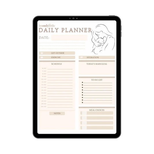 FREE Daily Planner - imonlylittle