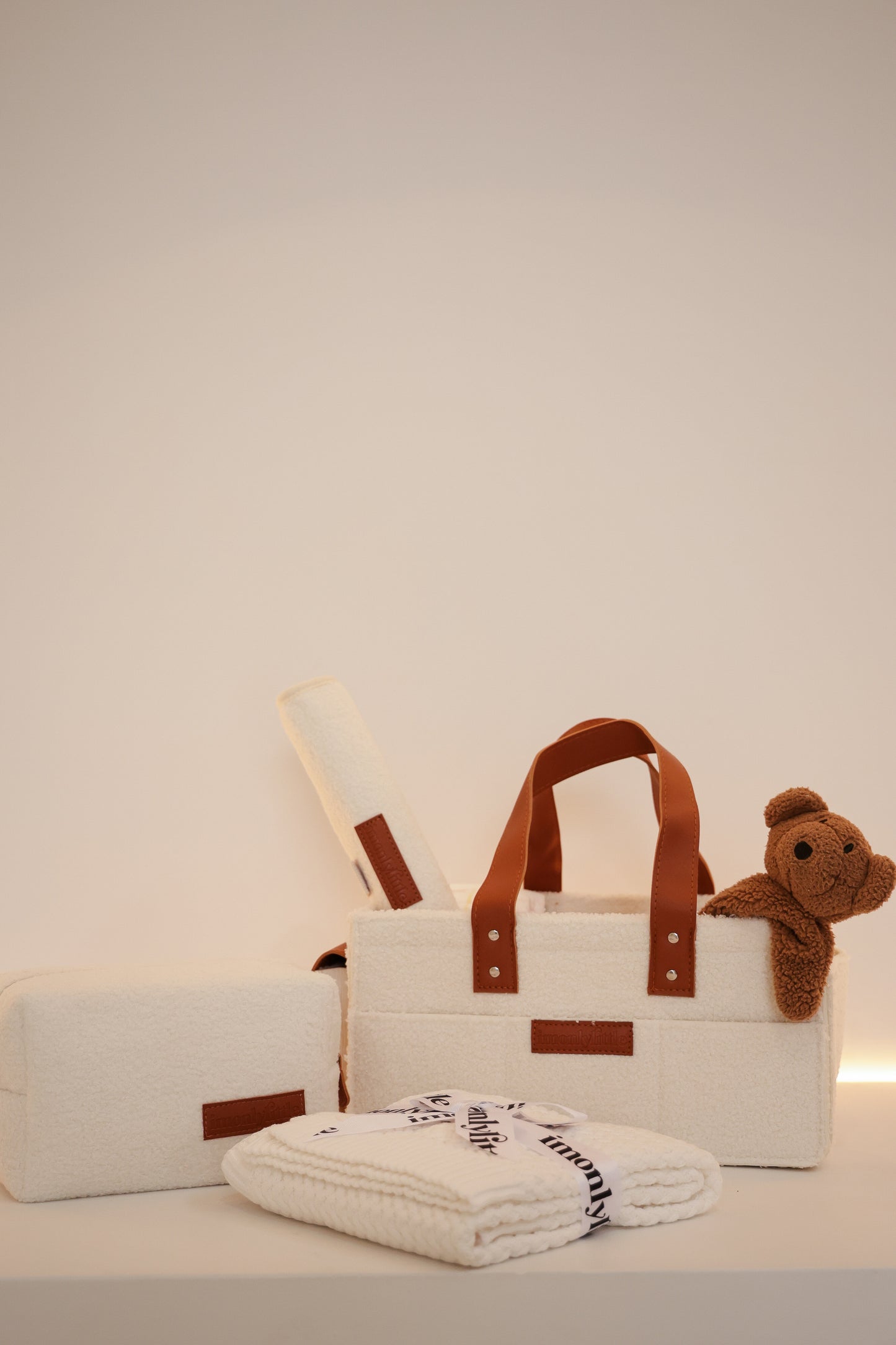 Pocketed Caddy (Brown Leather)