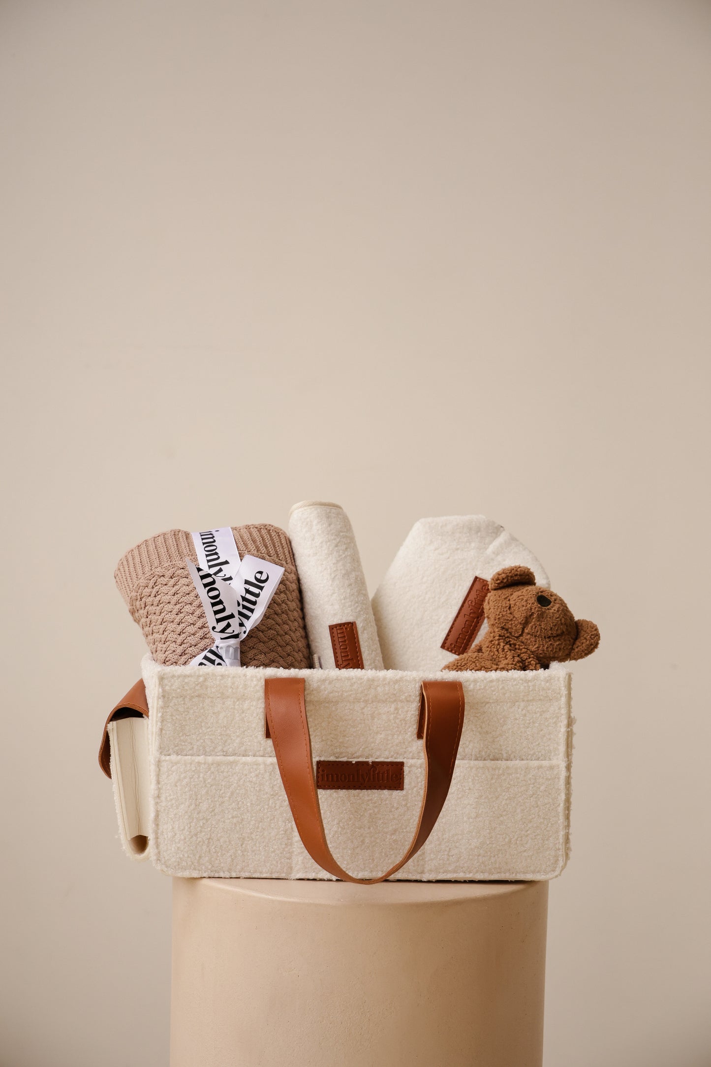 Pocketed Caddy (Brown Leather)