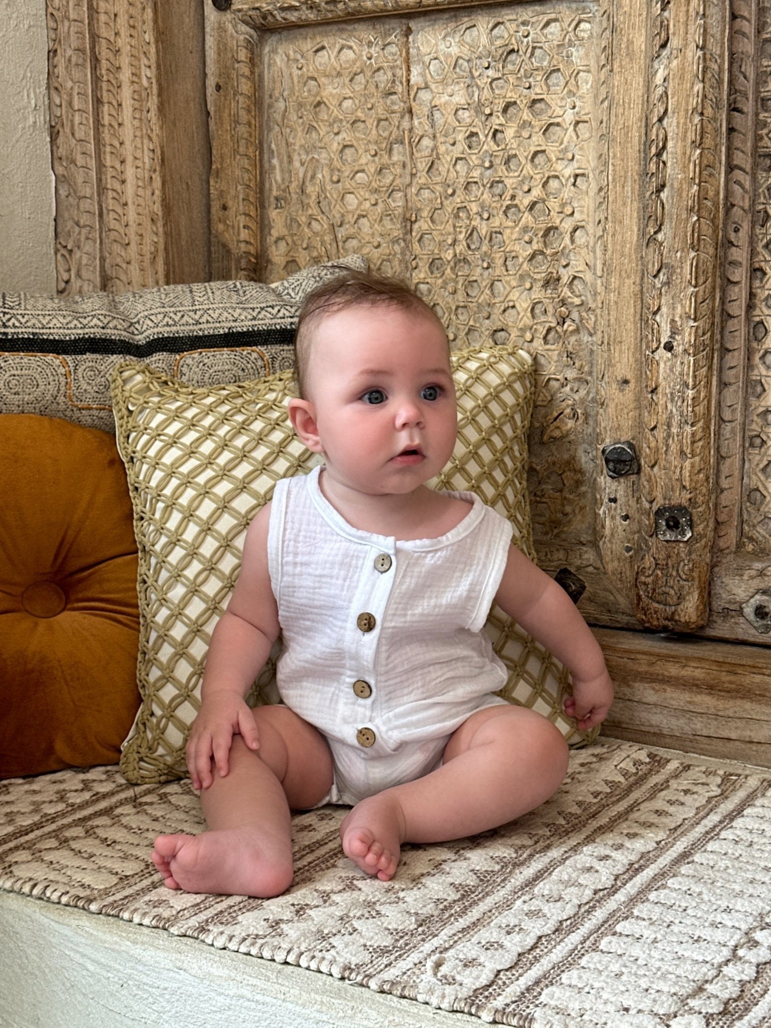 Muslin romper - imonlylittle