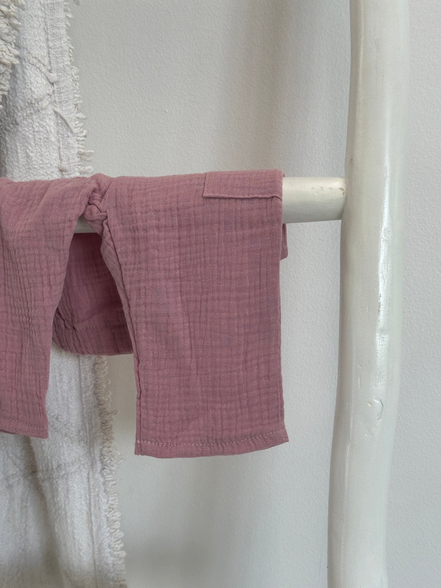 Pink Muslin Pant - imonlylittle